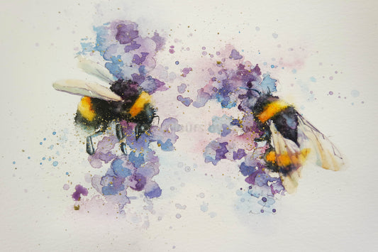 Lavender Bees