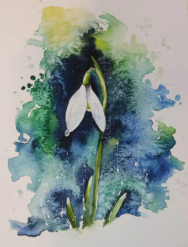 Have a go...paint a snow drop