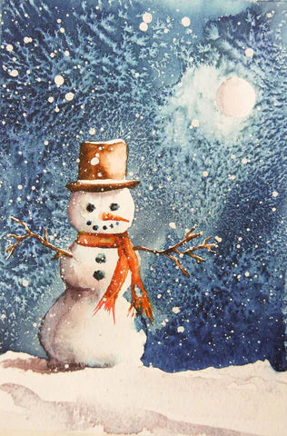 Do you want to paint a snowman?