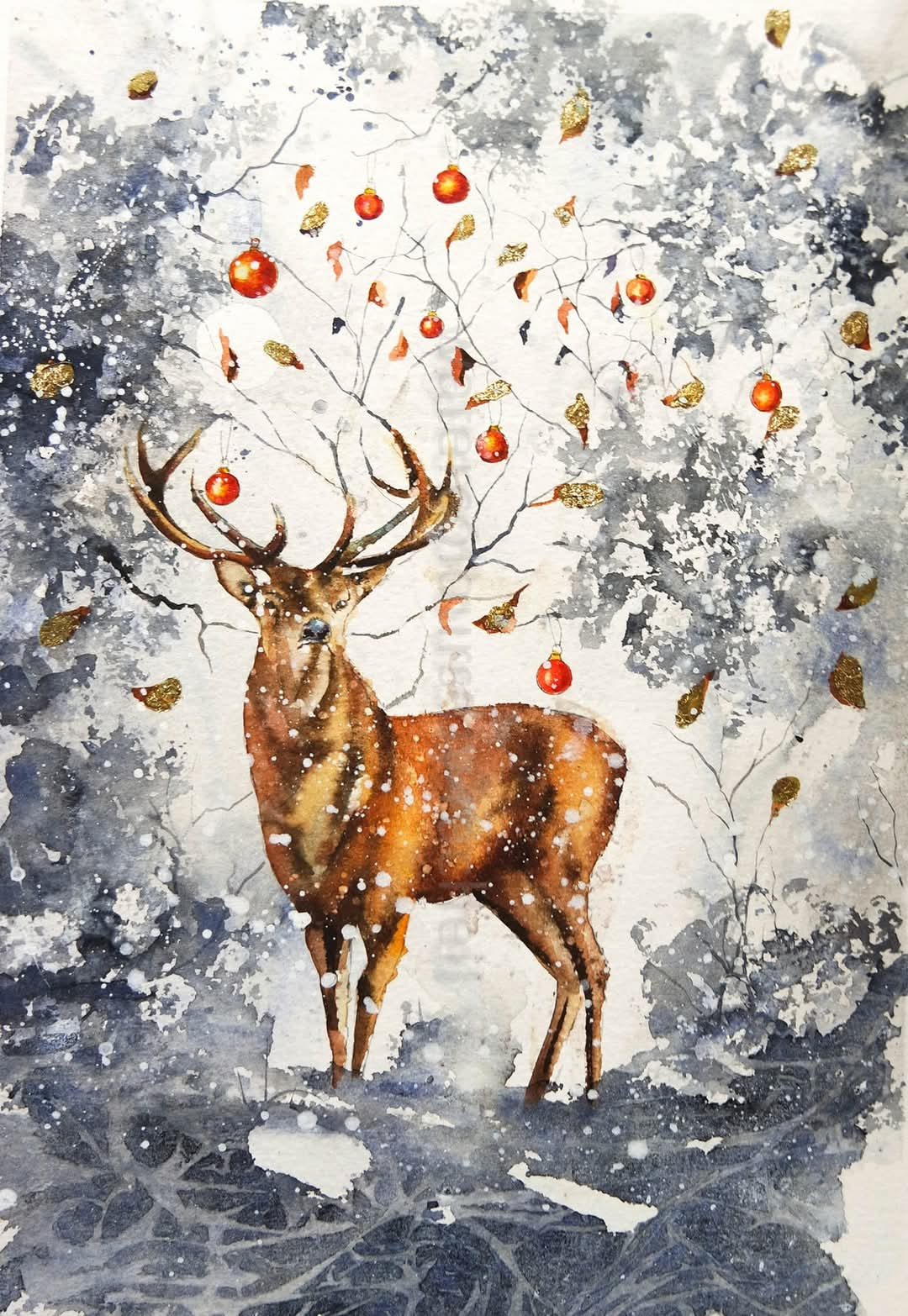 Woodland Stag, We wish, and wish, and wish again for lightness