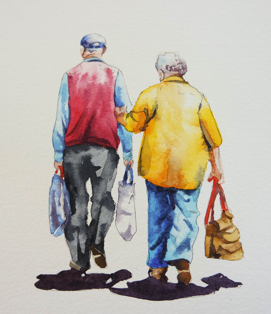 Growing Older Together ( 4 cards)